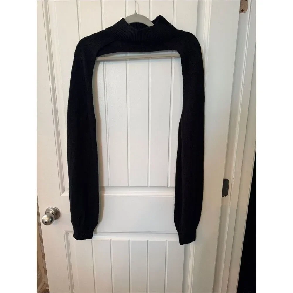 Black Cropped Sleeve Bolero Shrug - Picture 1 of 2